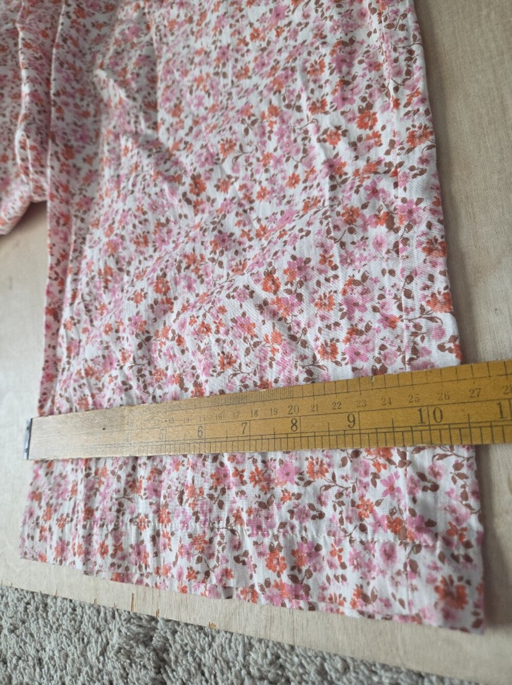 GAP Cottagecore Floral Cotton Wide Straight Leg Lounge Pants - Picture 12 of 14